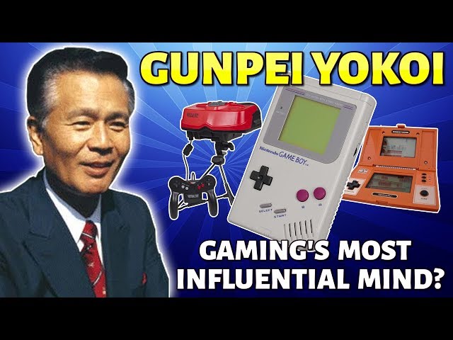 Gunpei Yokoi - Gaming's Most Influential Mind? (ft. Slope's Game Room)