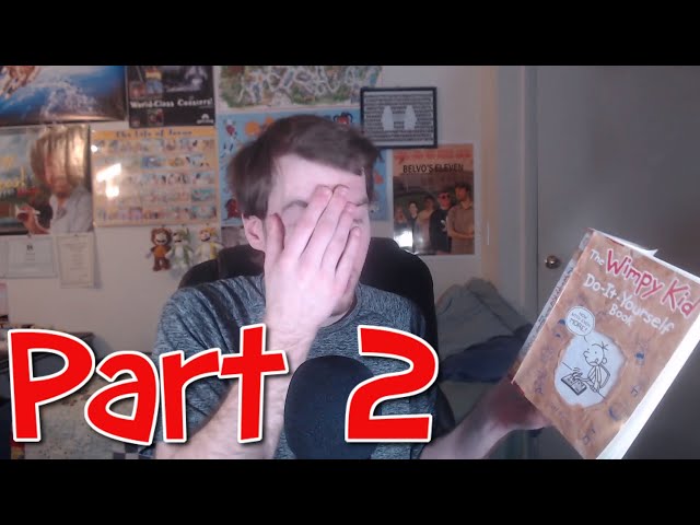 Reading My Wimpy Kid Do It Yourself Book - Part 2 Of 4