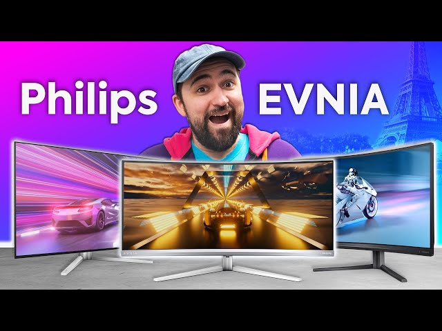 The QD-OLED competition begins...  - Philips Evnia Monitor Launch Event