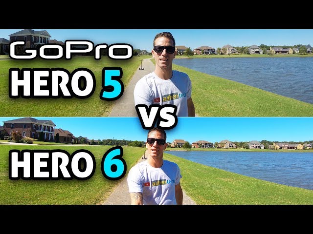 GoPro HERO 6 vs HERO 5!! (4K)
