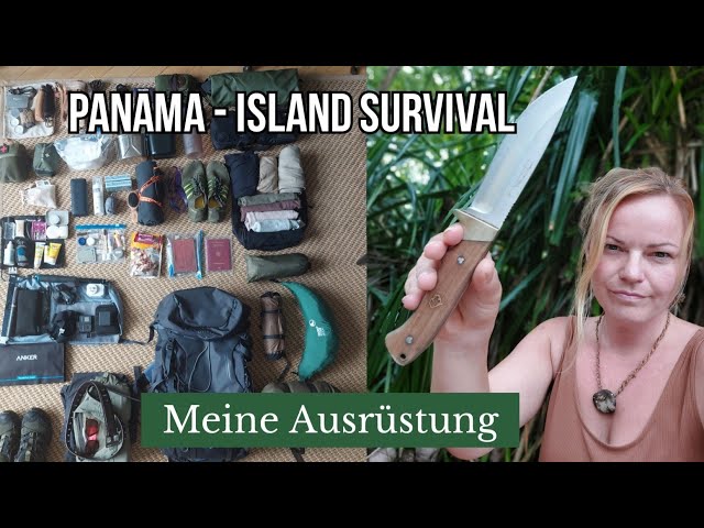 Panama-Island Survival: Meine Ausrüstung - Überleben auf tropischer Insel