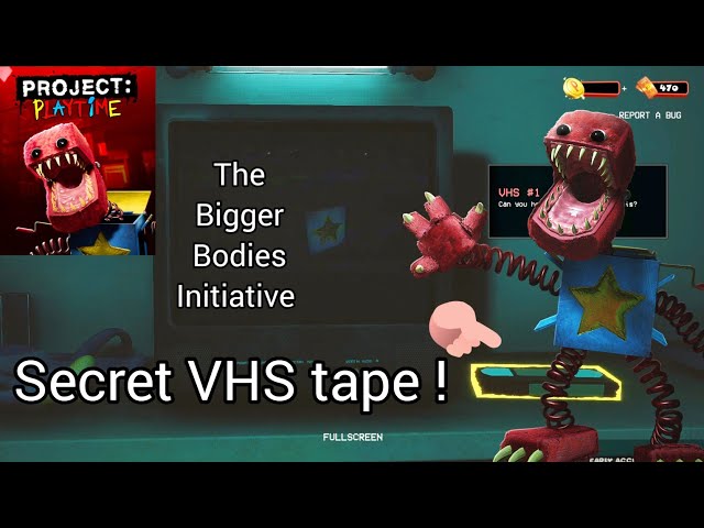 Project Playtime secret VHS tape