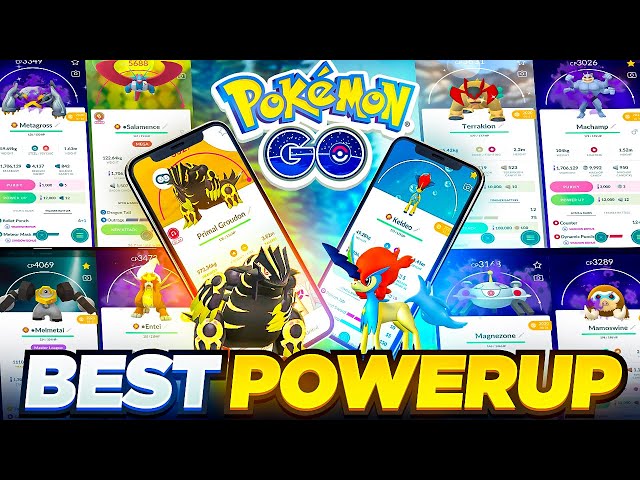 BEST Pokémon to POWER-UP in Pokémon GO! (2023)