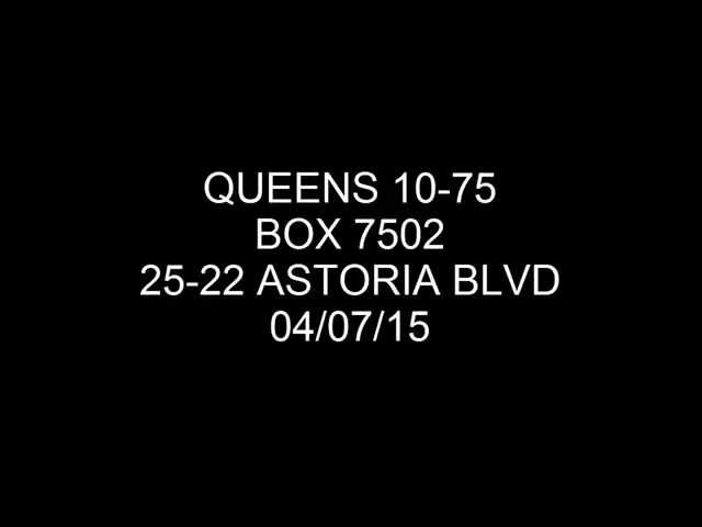 FDNY Radio: Queens 10-75 Box 7502 04/07/15
