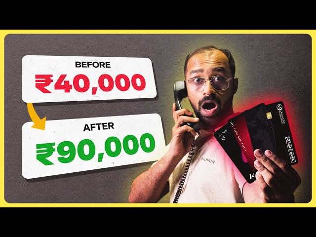 Increase Credit Card Limit in 5 mins | JBH EP 05