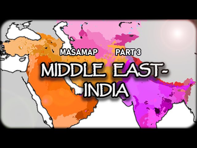 Masaman's 2021 Ethno-Racial Map of the World (Part 3: South-Central Asia)