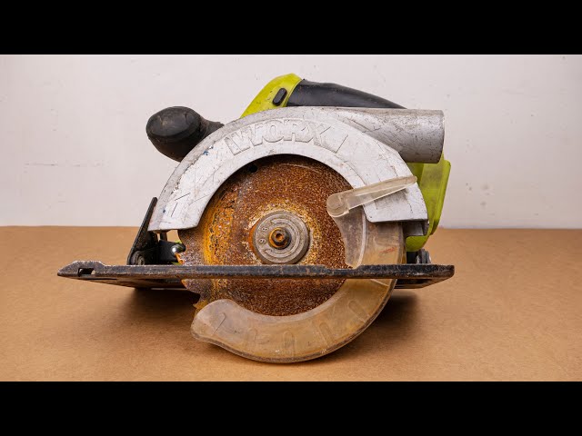 WORX WU531 Lithium Electric Circular Saw Repair.Repair motor