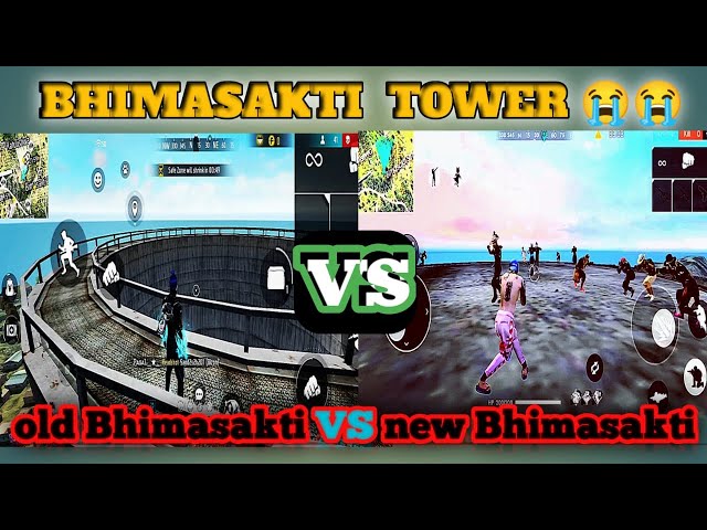FREE FIRE OLD BHIMASHAKTI VS NEW BHIMASHAKTI ||
