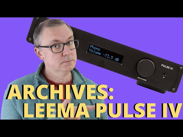 Leema Pulse IV integrated amplifier - Archive Review. Meaty, hefty design, packed with features.