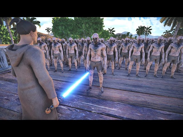 Can Jedi Free Island From 1 Million Zombies - UEBS 2