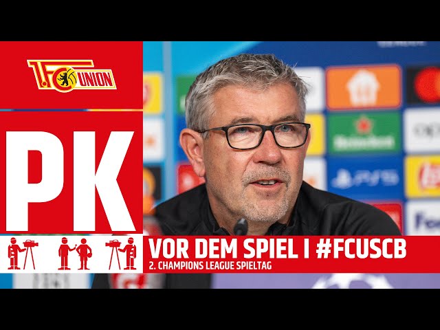LIVE | Pressekonferenz vor Braga | 1. FC Union Berlin