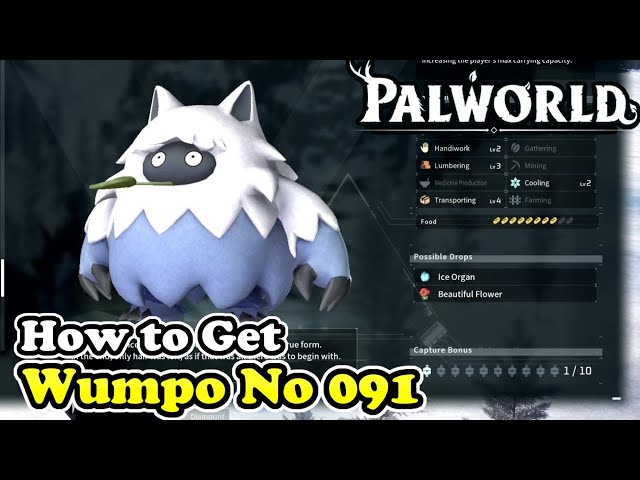 Palworld How to Get Wumpo (Palworld No 091)