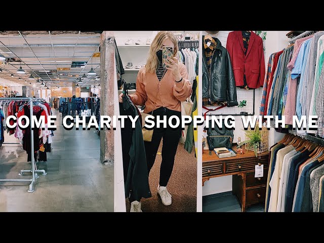 BEST CHARITY SHOPS IN LONDON | Come Thrifting with me + haul