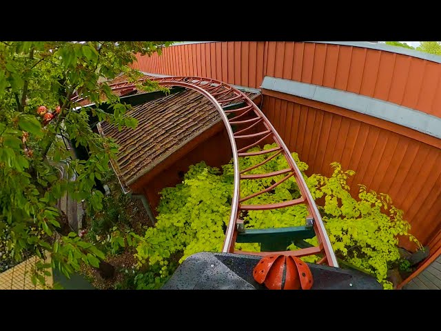 Let's Ride Grona Lund's Lady Bug Roller Coaster! Little Coaster... BIG Fun!