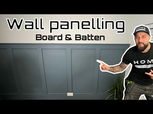 How To Install Wall Panelling - Easy DIY Guide