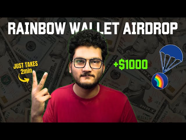 FREE RAINBOW WALLET AIRDROP - ALMOST CONFIRMED | QUICK 2 minute complete guide | 1000$ potential