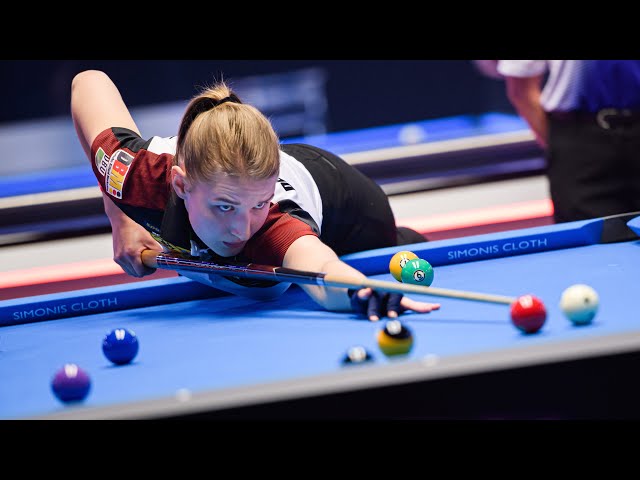 Veronika Ivanovskaia vs Masato Yoshioka | 2021 World Pool Championship | Last 128