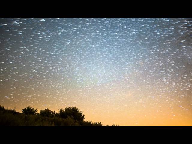 Meteor Shower Star Trails 4K