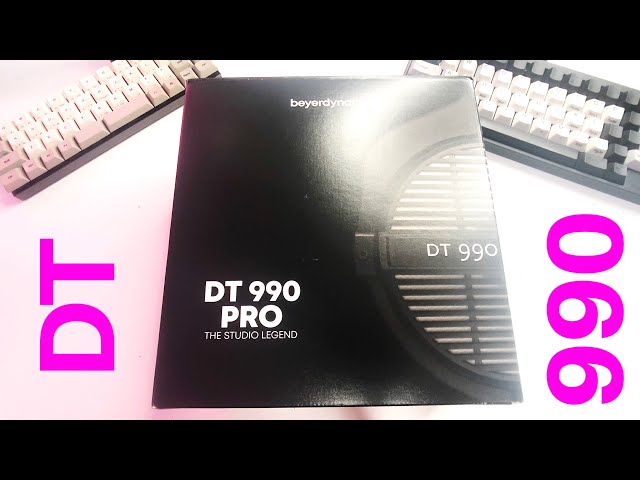 A Studio and Gaming Legend - Beyerdynamic DT 990 Unboxing