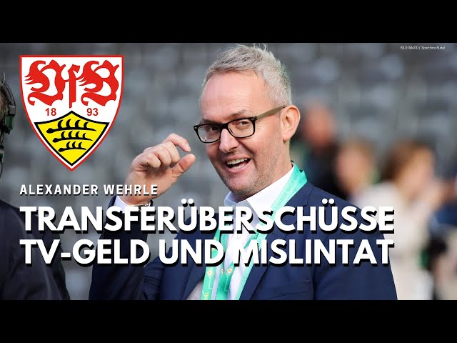 Alexander Wehrle spricht im Interview über Transferüberschüsse, TV-Geld-Verteilung und Mislintat