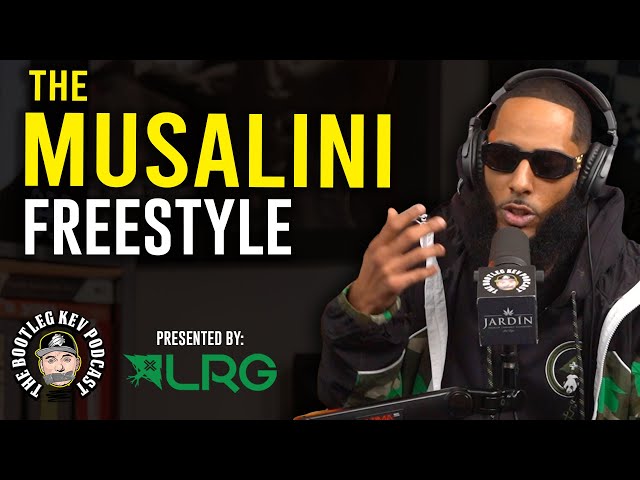The Musalini Freestyle on The Bootleg Kev Podcast