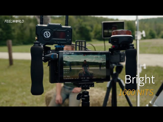 Monitoring your shots with FEELWORLD LUT6E 1600 nits high bright on-camera monitor