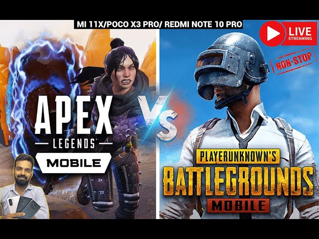 🔴APEX MOBILE LIVE  |  Note 10 Pro Cant Game So Playing On Mi 11x Stock Rom | Can it Game ? FPS METER