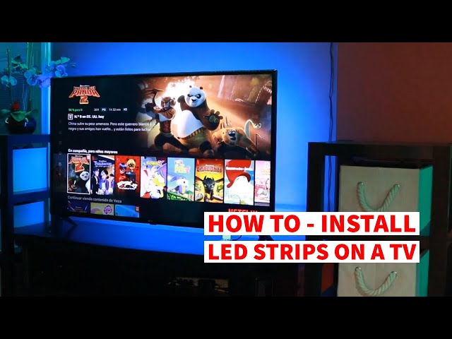TV LED Strip Installation Guide| How to