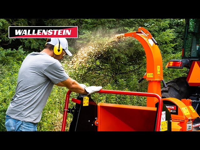 Tree Removal Made Easy with Wallenstein's BX52R and WXR740