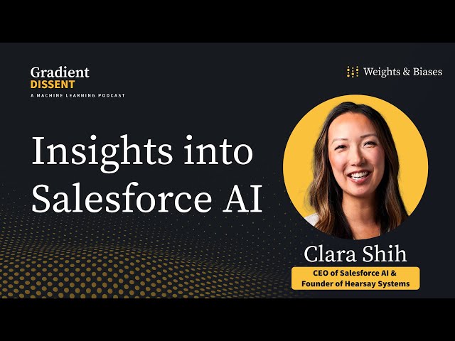 Transforming Data into Business Solutions with Salesforce AI CEO, Clara Shih