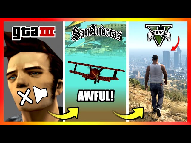 The WORST THING in Every GTA Game! (GTA 3 → GTA 5)