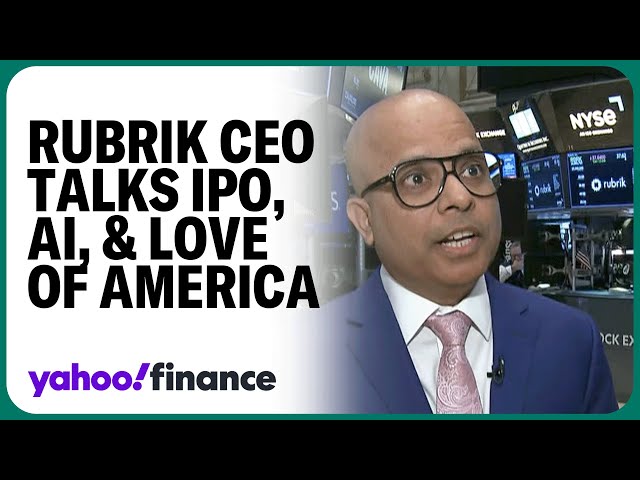 Rubrik CEO discusses his journey from poverty in India to taking Rubrik public