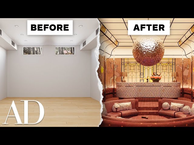 3 Interior Designers Create Their Dream Basement Party Room | Space Savers | Architectural Digest