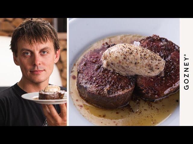 Filet Mignon with Bone Marrow Butter | Thomas Straker | Gozney Dome