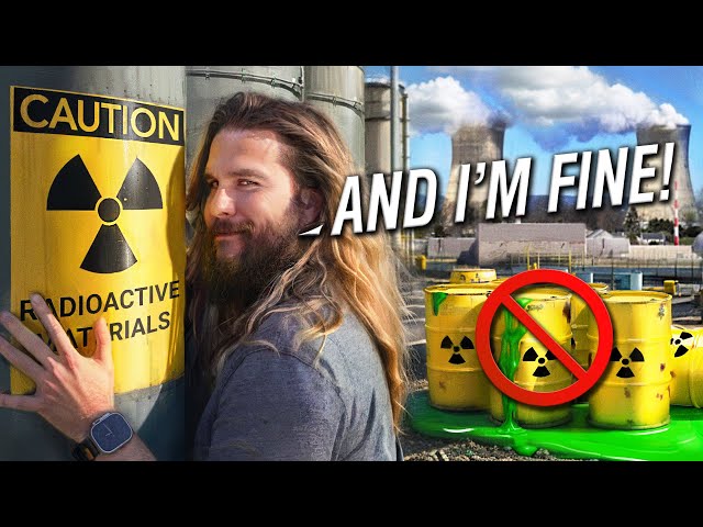 The government let me kiss nuclear waste.