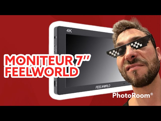 FEELWORLD T7 Plus 7"3D LUT Moniteur de Terrain sur caméra 4K entrée/Sortie HDMI