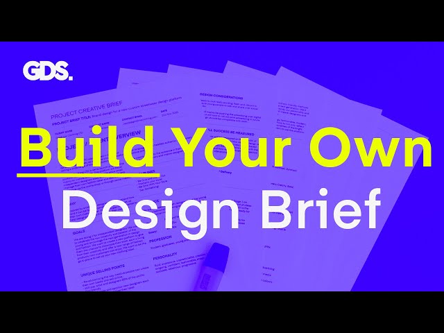 Build Your Own Design Brief (Ep 4/4)  |  Free Templates  |  Design Insights