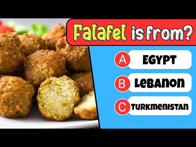 Guess the Country by its Famous Food || Country Quiz || #thedeepquiz #quiz