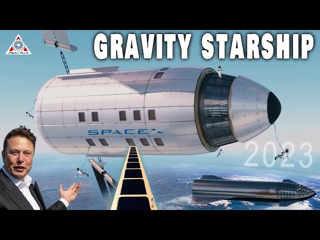 Elon Musk FINALLY Reveals Artificial Gravity Starship 2023, unlike any others!