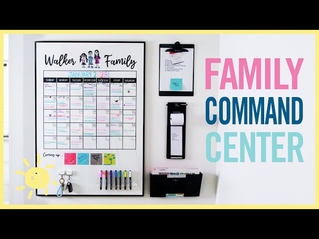ORGANIZE | Ultimate Family Calendar!