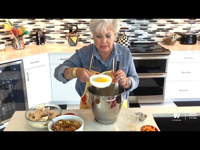 Apple Matzo Kugel - Cooking with Bubbe Series from Vi at Aventura | S1, Ep. 1