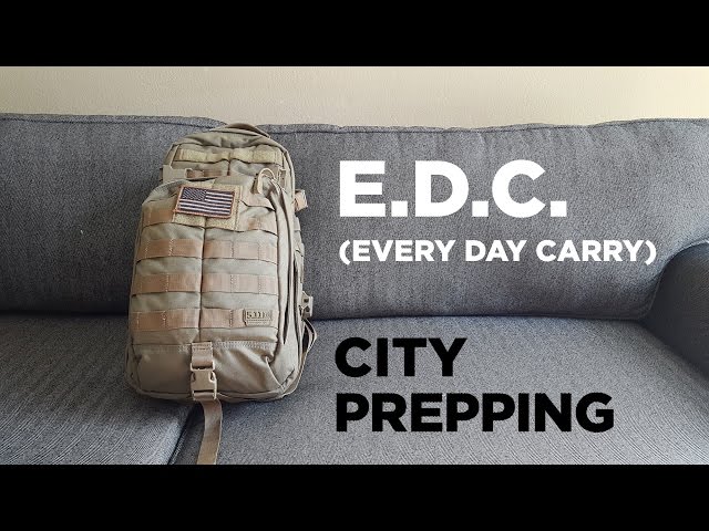 How to build an Every Day Carry (E.D.C.) bag