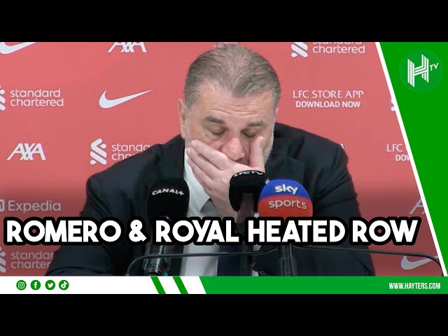 Ange reacts to Romero & Royal ROW as Tottenham are beaten AGAIN! | Liverpool 4-2 Spurs