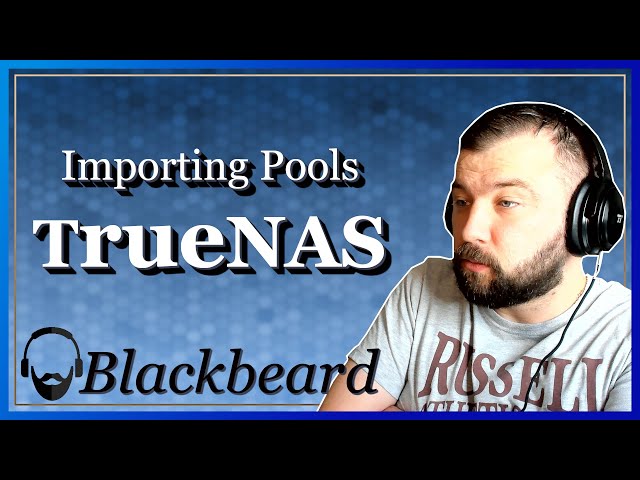 Importing an Encrypted Pool | Managing TrueNAS Core