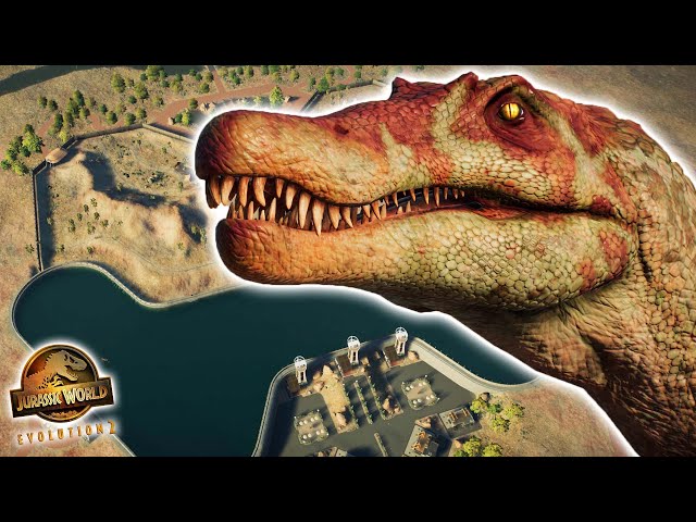 SPINOSAURUS LAGOON EXHIBIT | Jurassic World Evolution 2 Exhibit tips #7