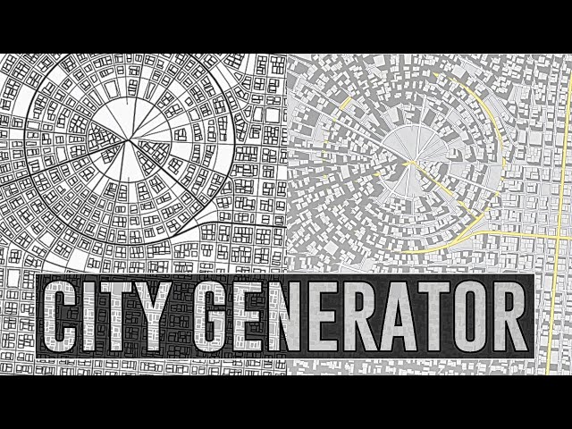 City Generator -- Free Procedural City Generation