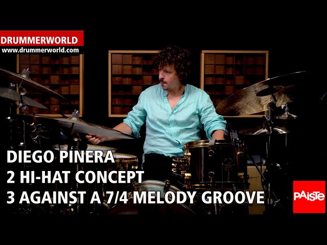 Diego Pinera: 2 Hi-Hat Concept #diegopinera #paiste #drummerworld