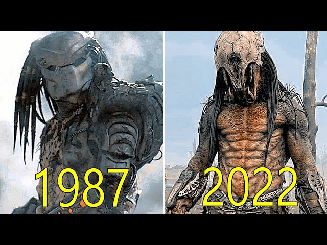 Evolution of Predator Movies 1987-2022