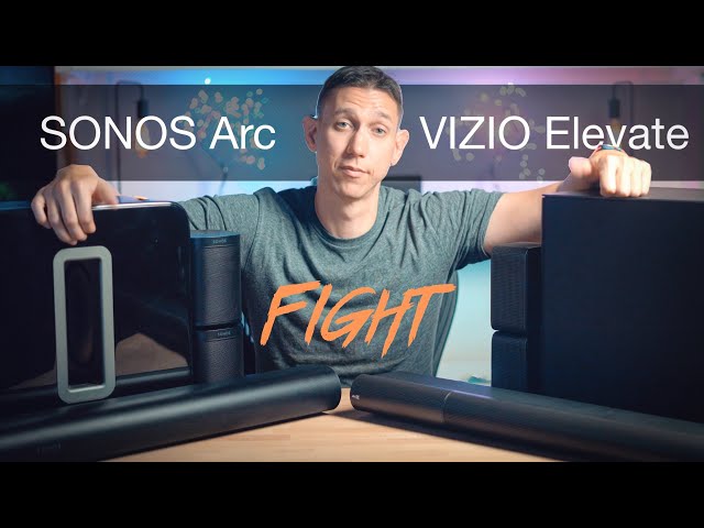 Vizio Elevate vs. Sonos Arc Soundbar System