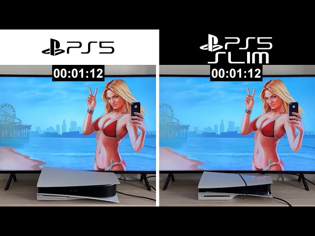PS5 slim VS PS5 fat | GTA 5